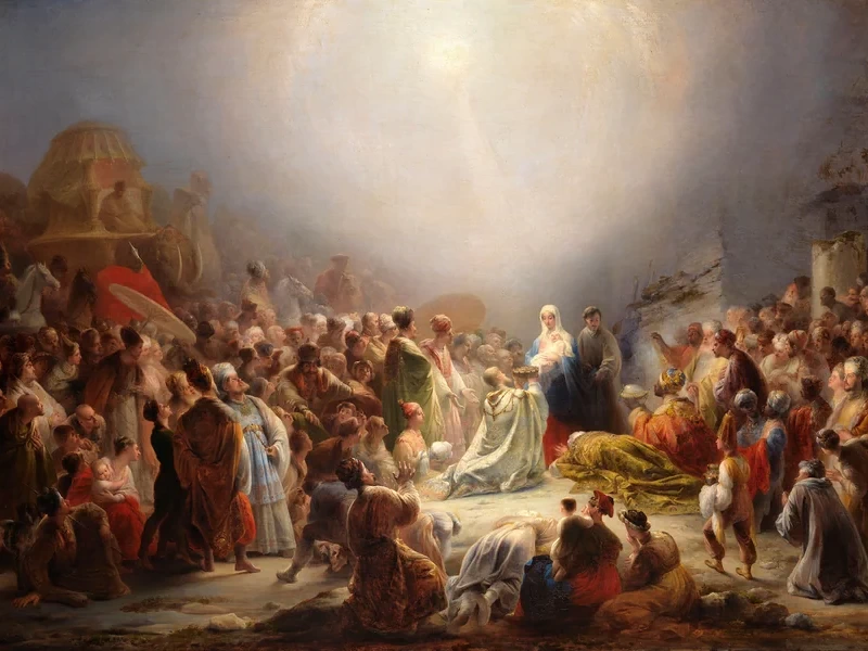 1768-Domingos António de Sequeira - Adorazione dei Magi, 1828